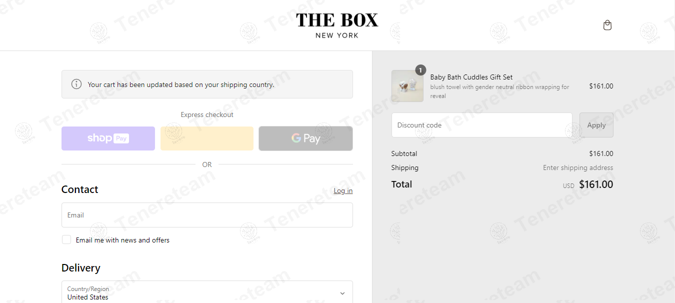 The Box NY apply coupon code