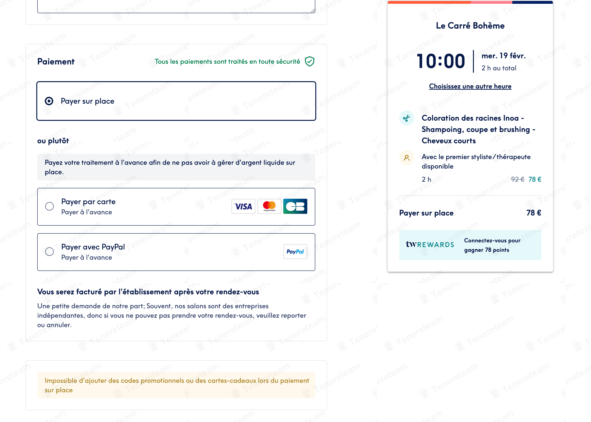 Treatwell FR apply coupon code