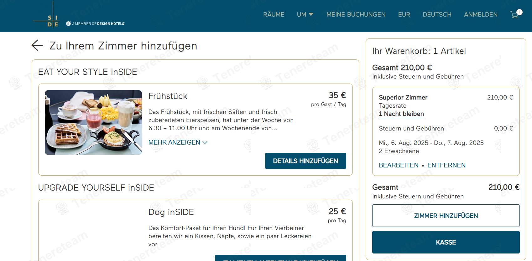 Trivago DE apply coupon code