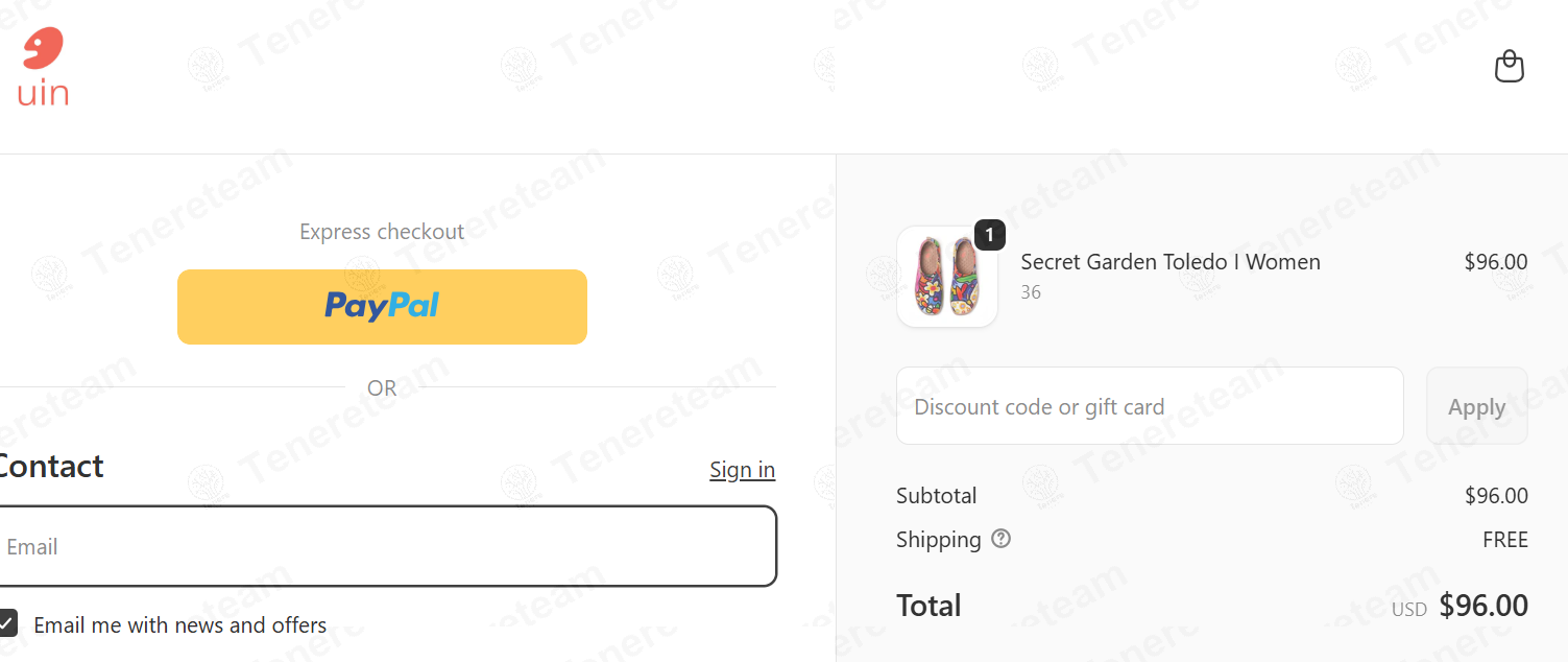 UIN Footwear SG apply coupon code