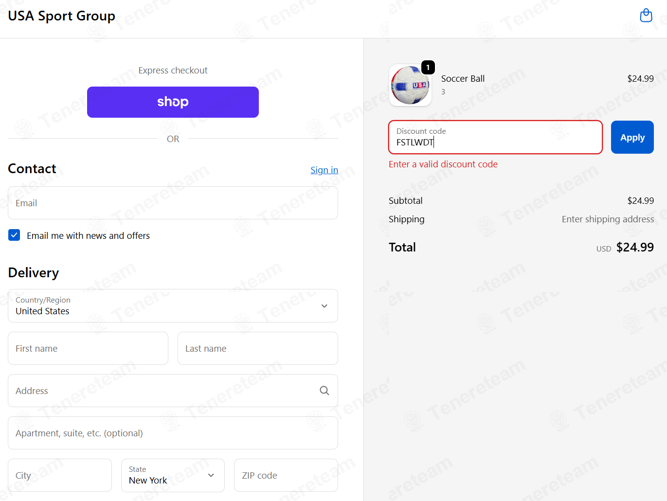 USA Sport Group apply coupon code