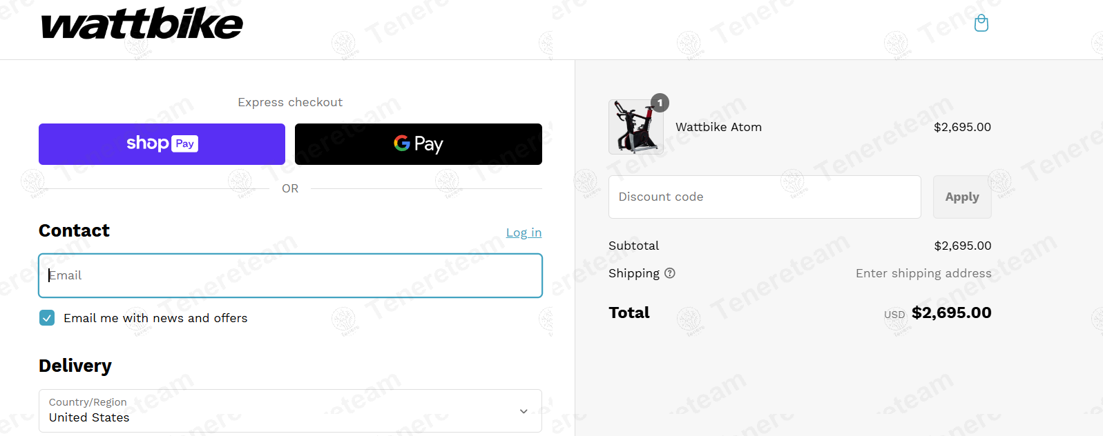 Wattbike US apply coupon code