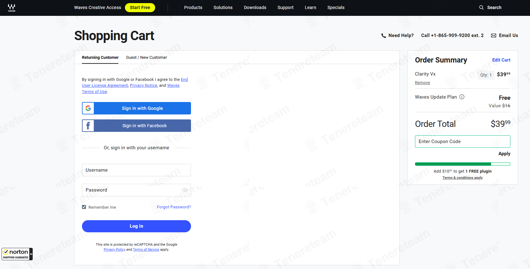 Waves Audio apply coupon code