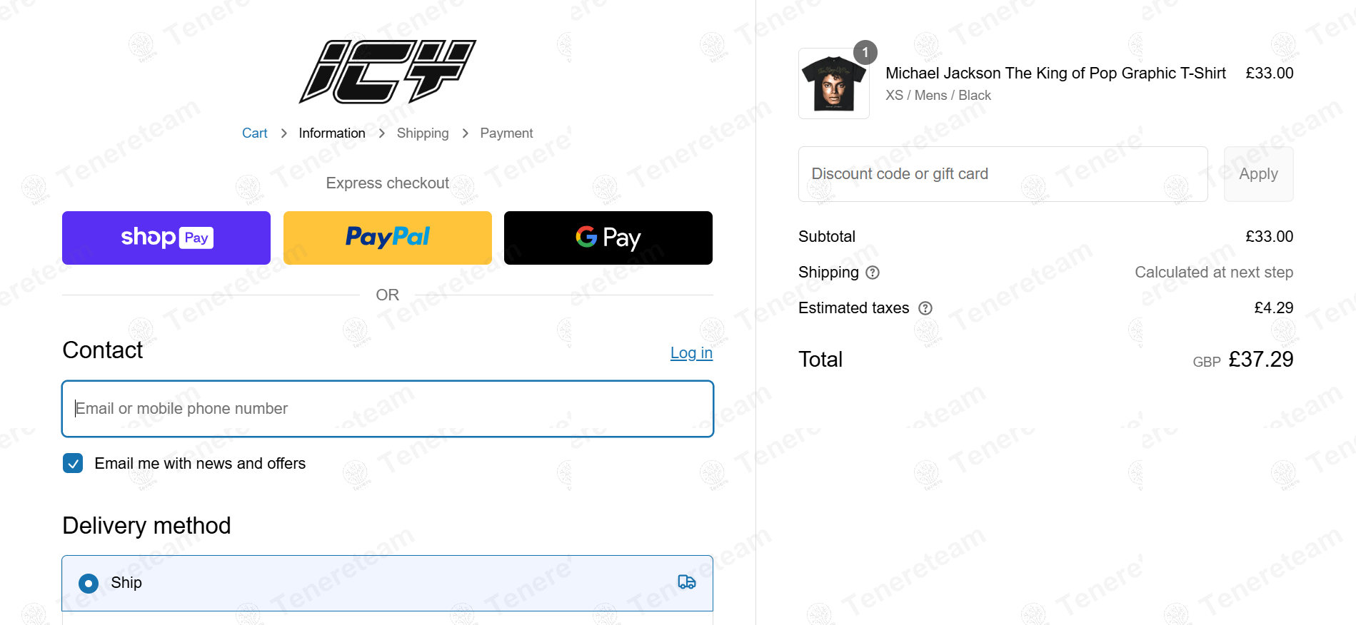 Wear Icy apply coupon code