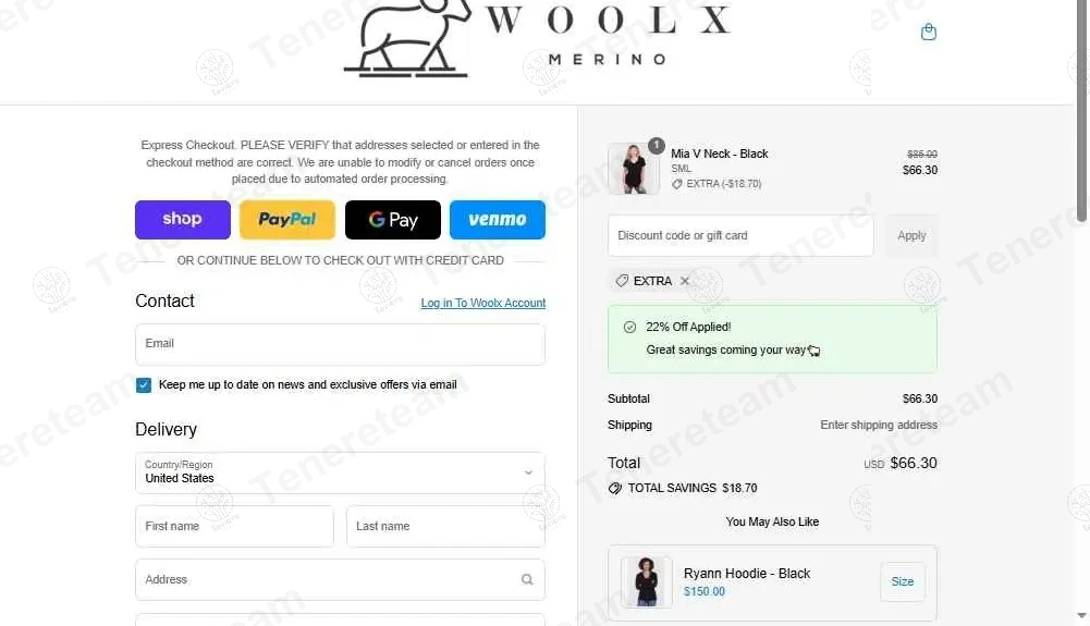 woolX apply coupon code