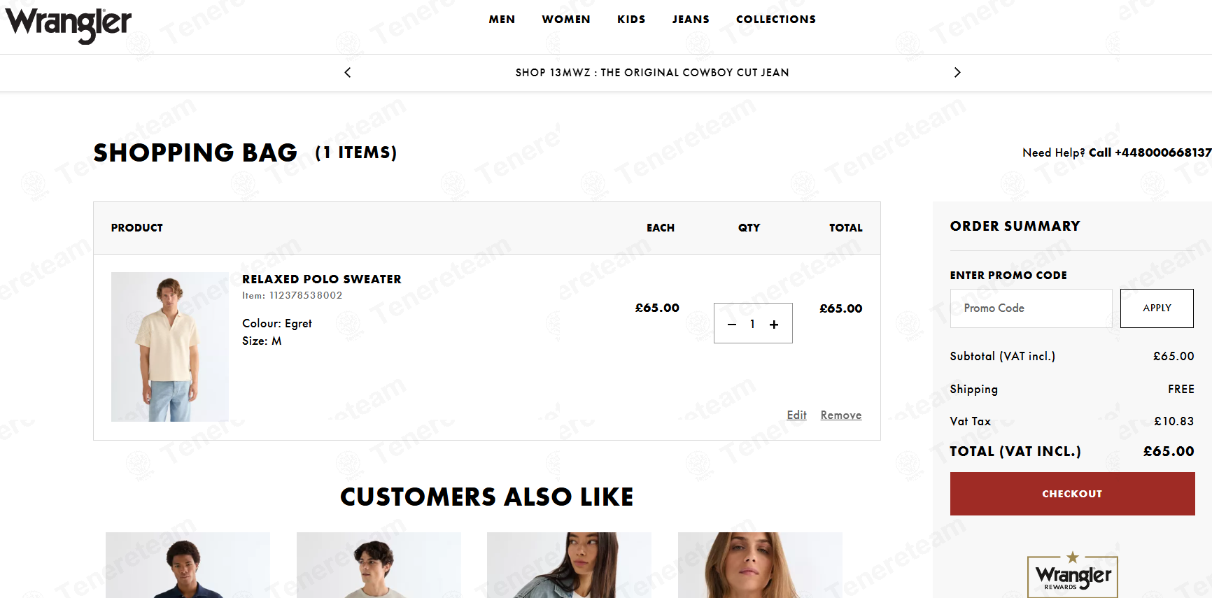Wrangler UK apply coupon code