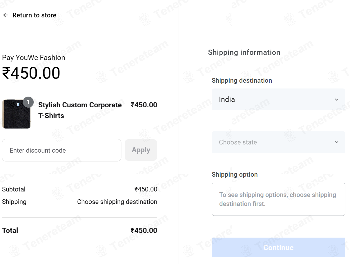 Youwefashion IN apply coupon code