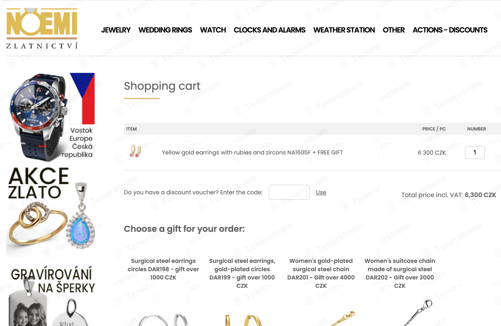 Zlatnictvinoemi CZ apply coupon code