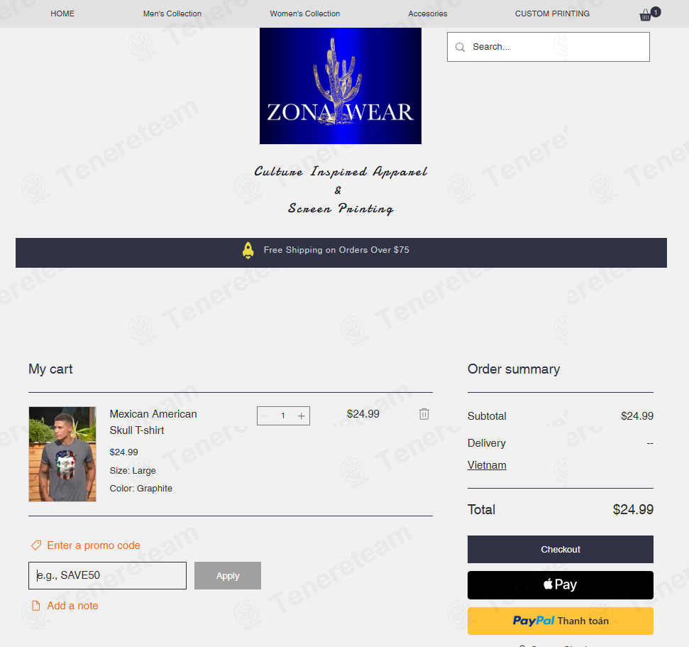 Zona Wear apply coupon code